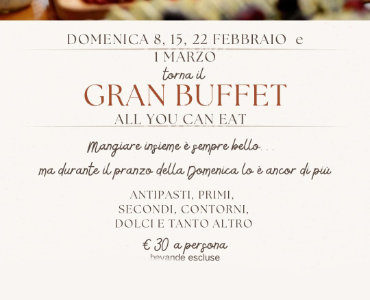 GRAN BUFFET – All You Can Eat GRAN BUFFET – All You Can Eat